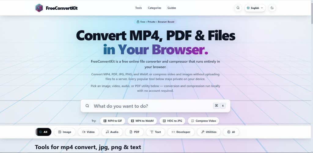 FreeConvertKit — preview 1